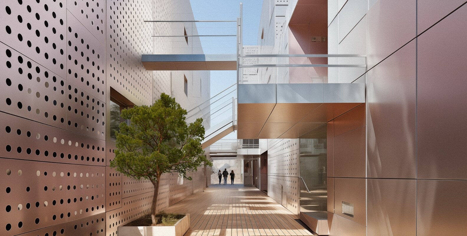External walls 1